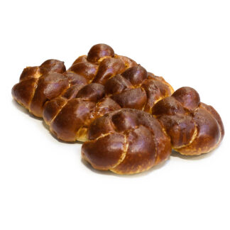 4in Hand Knotted Pretzel Sliced