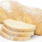 Country White Oval Thick Slice