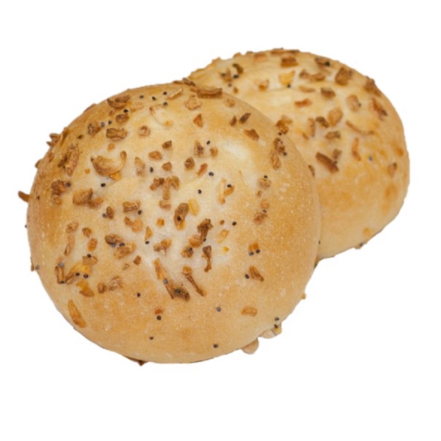 Onion Poppy Dinner Rolls
